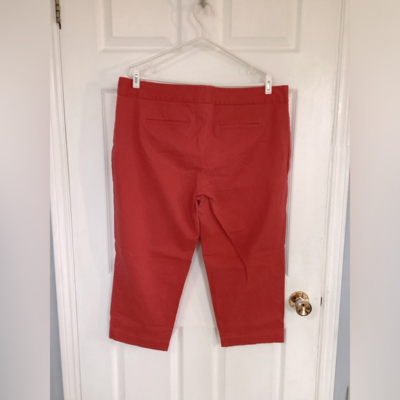 ☀️3/$25☀️ NWOT Lands' End mid-rise capri pants (#18a3) - Picture 4 of 5
